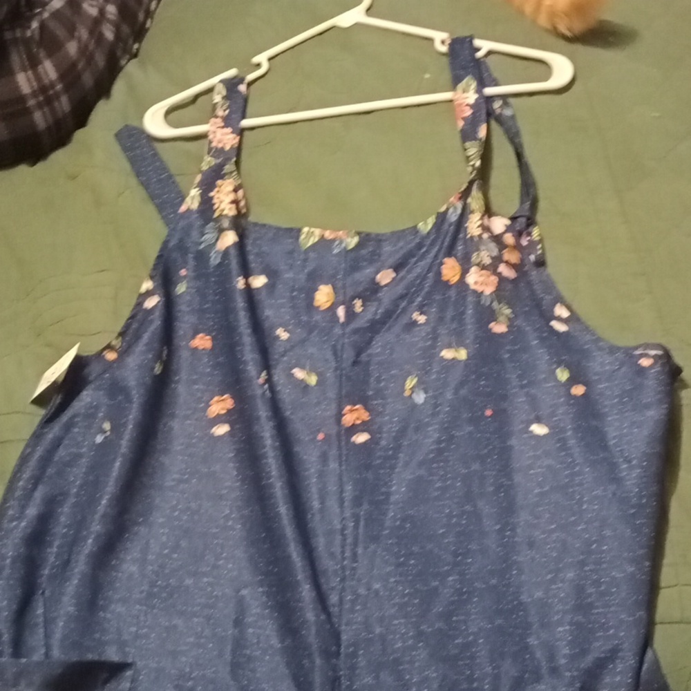 Women's thin material overalls